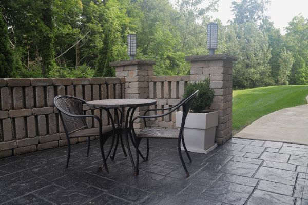 Cost of Stamped Concrete Patio Installation in American Fork