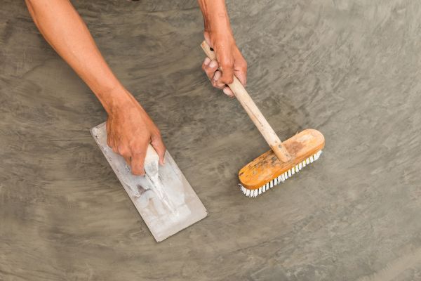 Driveway Concrete Staining in American Fork